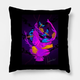 Hannigram Hannibal illustration Pillow