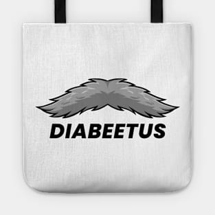 Diabeetus mustache Tote