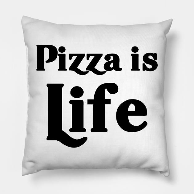 Pizza is Life Pillow by LaurenPatrick