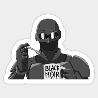 Black Noir Stickers for Sale