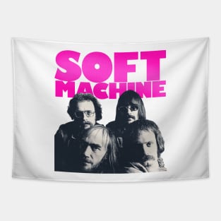 Soft Machine - Original Fan Artwork Design Tapestry