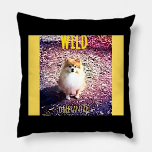 Wild Pomeranian Pillow