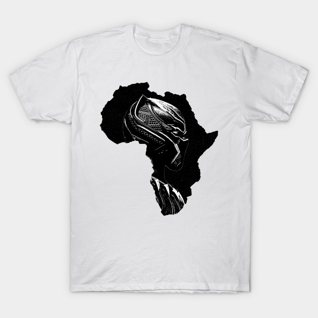 Black Panther - Africa - Black Panther Marvel - T-Shirt | TeePublic