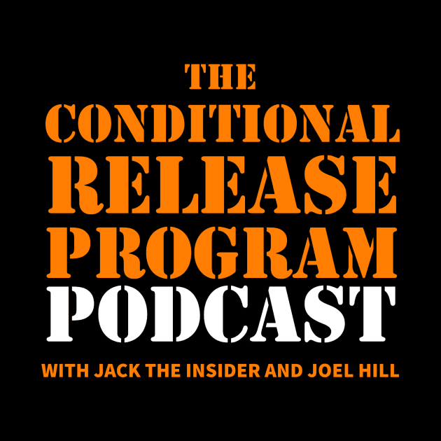 TCRP podcast logo - accessories and by The Conditional Release Program