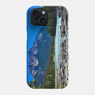 Jasper National Park Mountain Landscape Photo V1 Phone Case