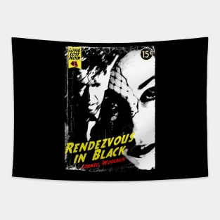 Rendezvous In Black Cornell Woolrich Design Tapestry