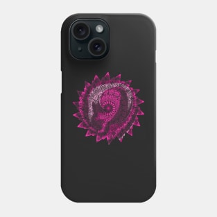 Swirly Pink Digital Mandala Phone Case