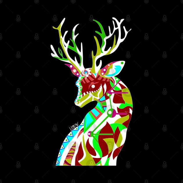 dear mister deer ecopop mexican venado art by jorge_lebeau