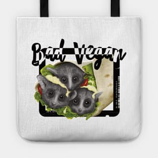 Bad Vegan Wrap Fillings - Dark Humor Tote