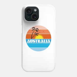 Australian 80s sunset Phone Case