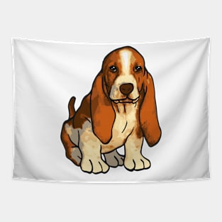 Basset Hound Dog Tapestry