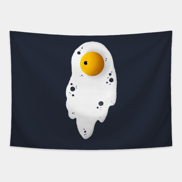 Screambled Egg Tapestry by Innsmouth