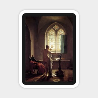 Jean-Baptiste Mallet Gothic Bathroom Magnet