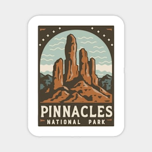 Pinnacles National Park Travel Sticker Magnet