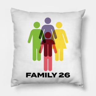 FAMILY 26 Pillow