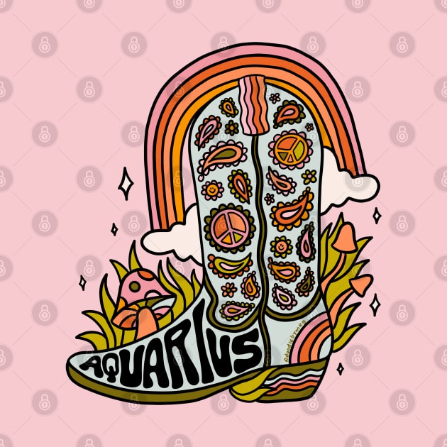 Aquarius Cowboy Boot by Doodle by Meg