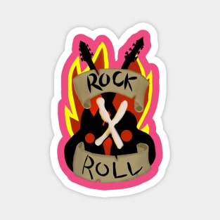 Rock X Roll Gambit's Crop Top Magnet