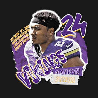 Camryn Bynum Football Tapestry T-Shirt