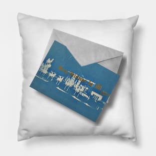 Merry Christmas to all Elvis Christmas card Pillow