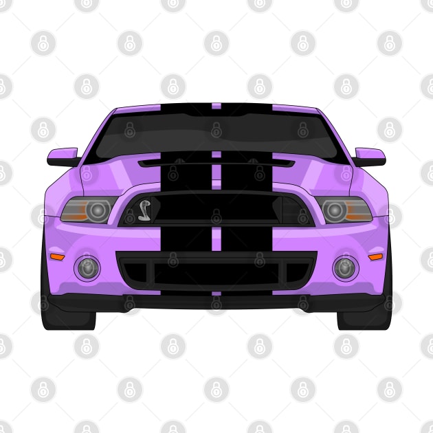 MUSTANG SHELBY GT500 VIOLET by VENZ0LIC