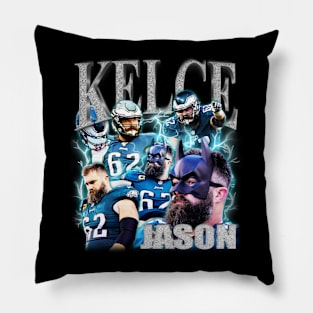 VINTAGE KELCE JASON FOOTBALL Pillow