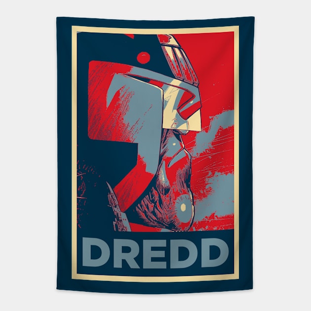 DREDD HOPE Tapestry by TEEVEETEES