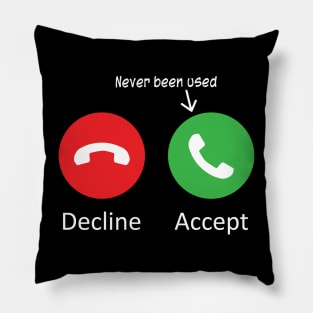 Don't call me! (Dark) Pillow