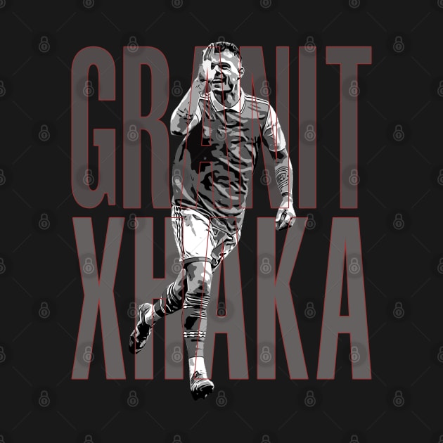 granit xhaka by StoneSoccer