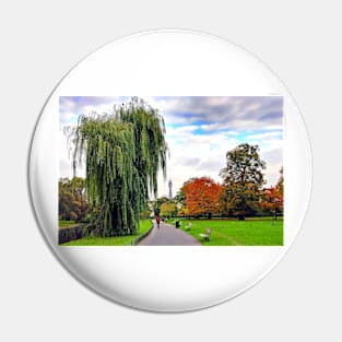 Autumn Trees Regent's Park London England Pin