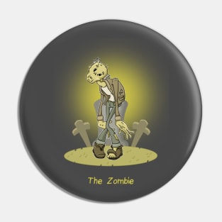 The Zombie (Cartoon Horror) Pin