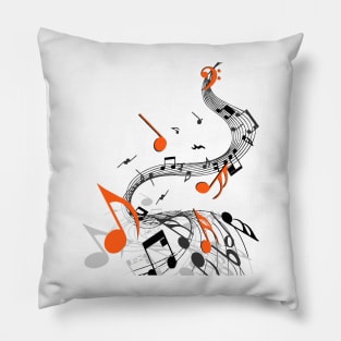 NOTAS MUSICALES 2 Pillow