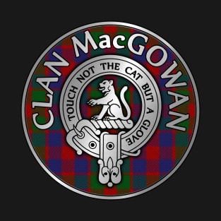 Clan MacGowan Crest & Tartan T-Shirt