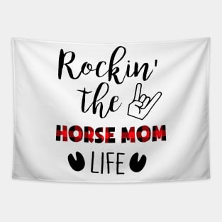 Rockin' The Horse Mom Life Tapestry