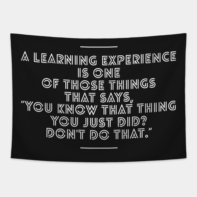 Learning Experience (One) Tapestry by cipollakate