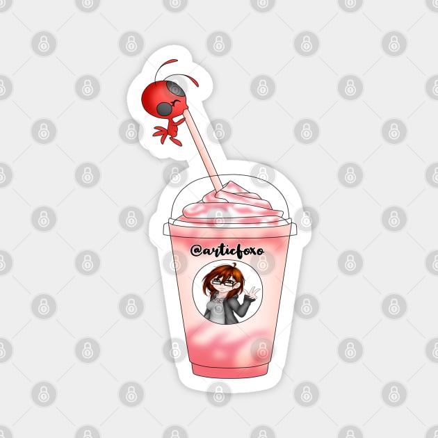 Tikki Drink Magnet by Articfoxo