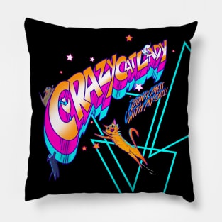 Crazy Cat Lady Ultra Vibes Pillow