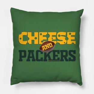 Cheese and Packers Pillow