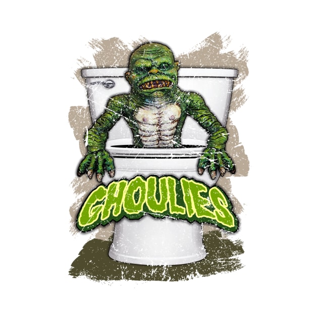 Ghoulies - Distressed by BigOrangeShirtShop