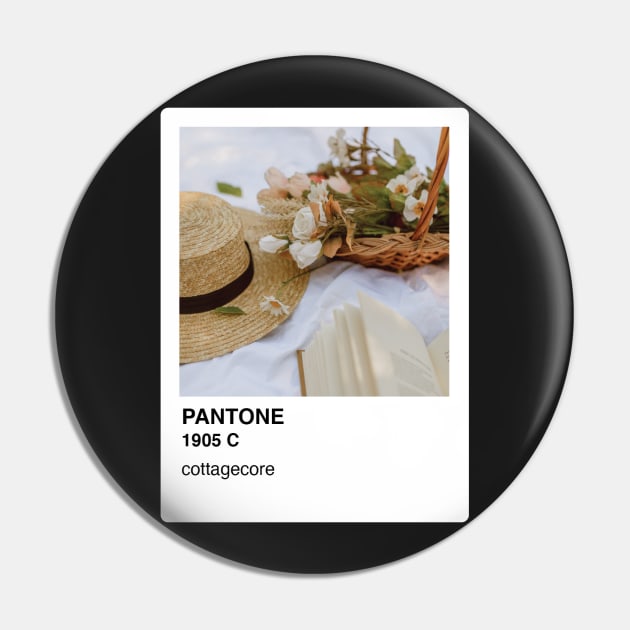 Pantone Cottagecore Aesthetic Sticker and Phone Case Pin by emmalouvideos