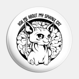 Sphynx Cat Pin