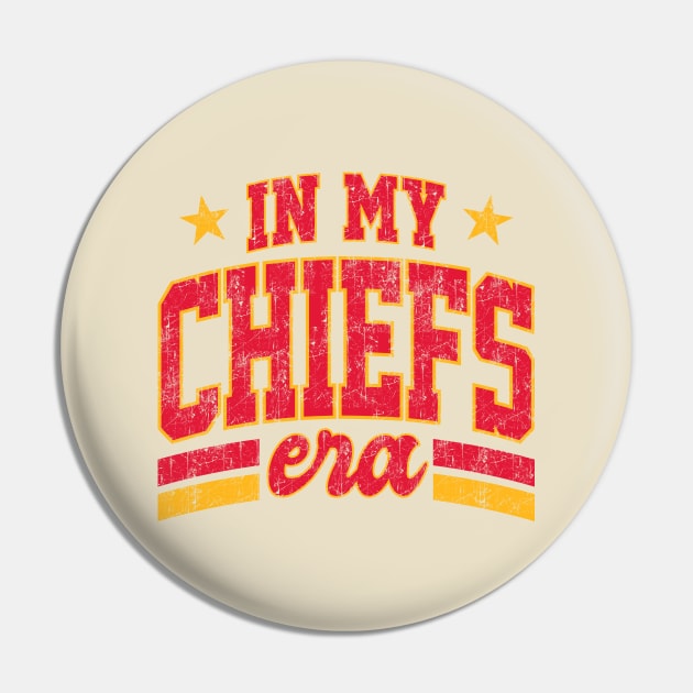 In My Chiefs Era Retro Style Pin by GraciafyShine