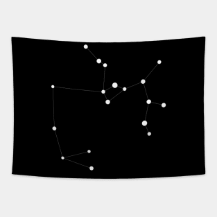 Sagittarius - Minimalist Zodiac Art Tapestry