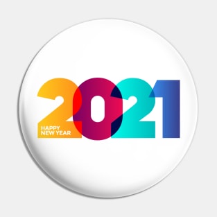 New Year 2021 Pin