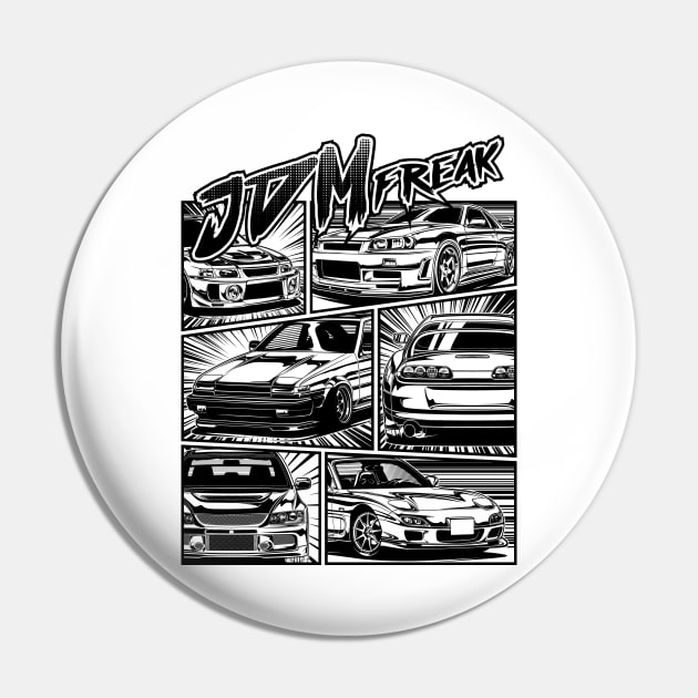 Manga Style of JDM Cars Pin by idrdesign