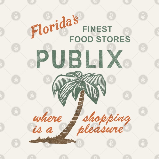 Publix - Vintage Store Logo Aesthetic by DrumRollDesigns