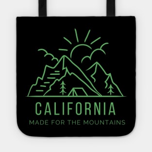 California lake tahoe ski - California hiking Tote