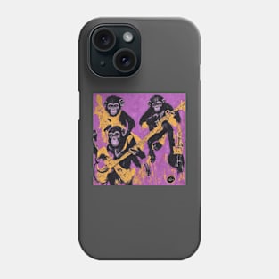 Monkeys Playing Guitars Phone Case