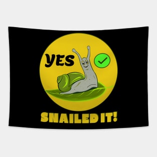 Snailed it Tapestry