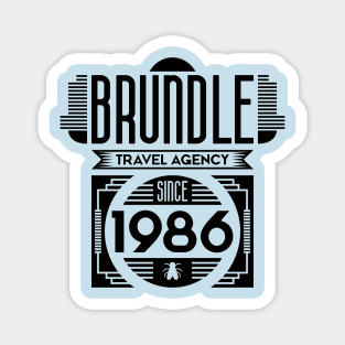 Brundle Fly Logo Magnet