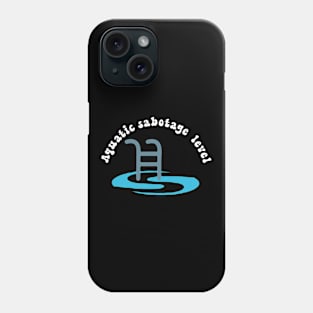 Aquatic Sabotage Level Phone Case